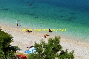 Chorvatsko Drašnice apartmán u pláže Pavao 2+2