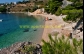 Chorvatsko Omiš Nemira - apartmány ALENA - pláž Mala luka