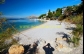 Chorvatsko Omiš Nemira - apartmány ALENA - pláž u domu